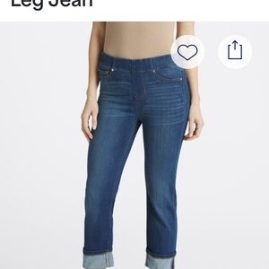 Liverpool Women's Classic Blue Straight Leg Jeans